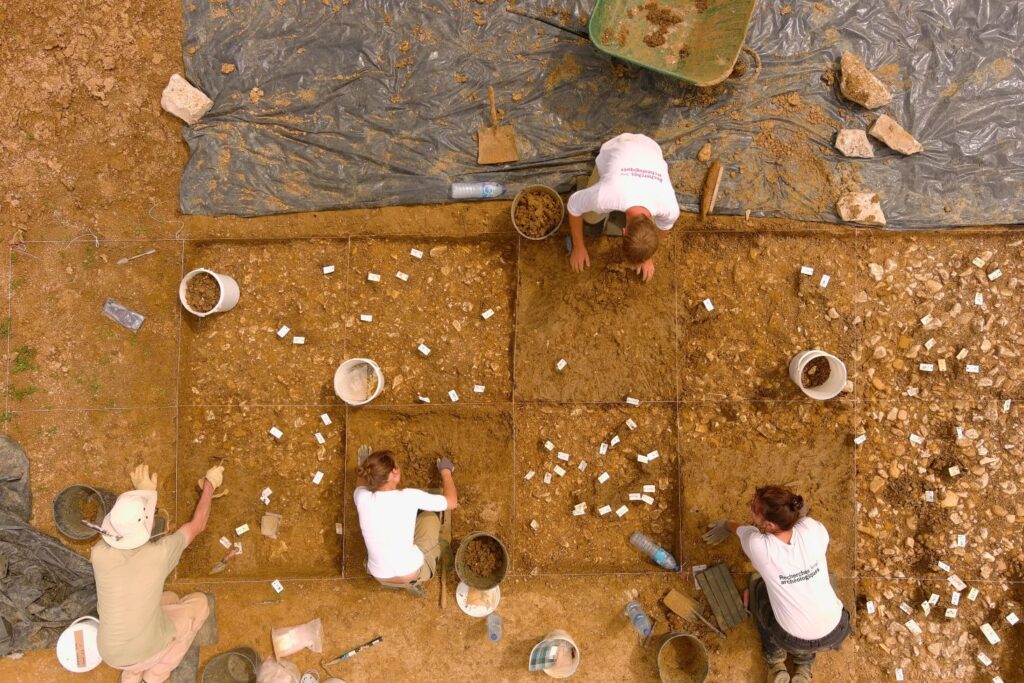 Archéologie esplanade grenoble