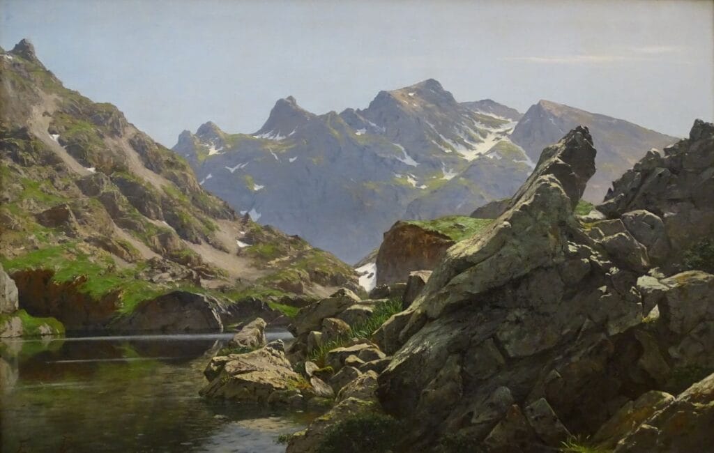 Edouard brun lac merlat musee grenoble