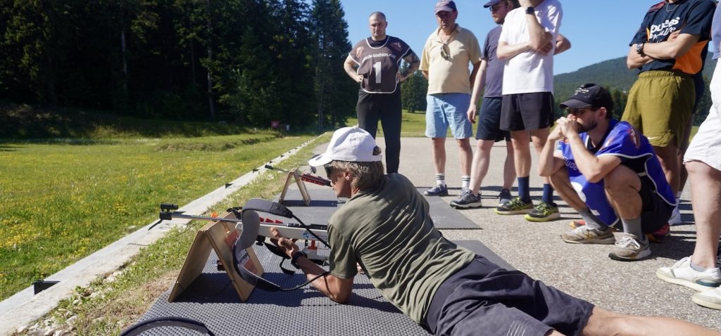 Biathlon ete tir montagne grenoble